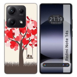 Funda Silicona para Xiaomi Redmi Note 14S diseño Pajaritos Dibujos
