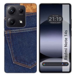 Funda Silicona para Xiaomi Redmi Note 14S diseño Vaquero Dibujos