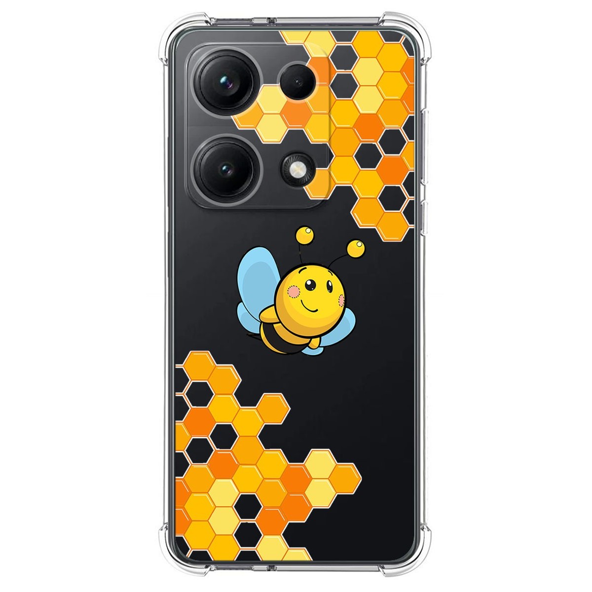 Funda Silicona Antigolpes para Xiaomi Redmi Note 14S diseño Abeja Dibujos