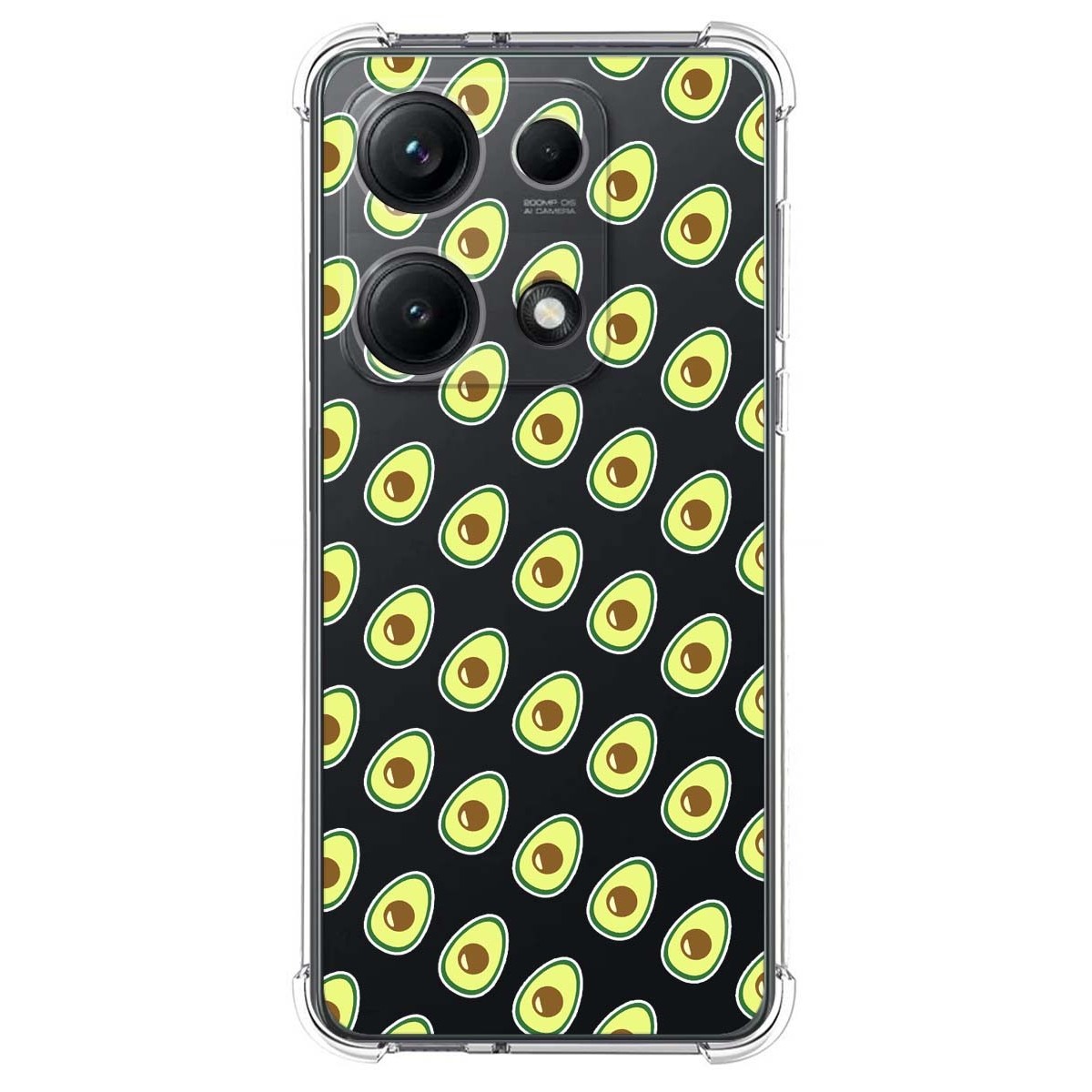 Funda Silicona Antigolpes para Xiaomi Redmi Note 14S diseño Aguacate Dibujos