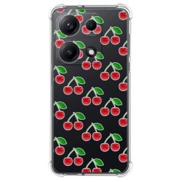 Funda Silicona Antigolpes para Xiaomi Redmi Note 14S diseño Cerezas Dibujos
