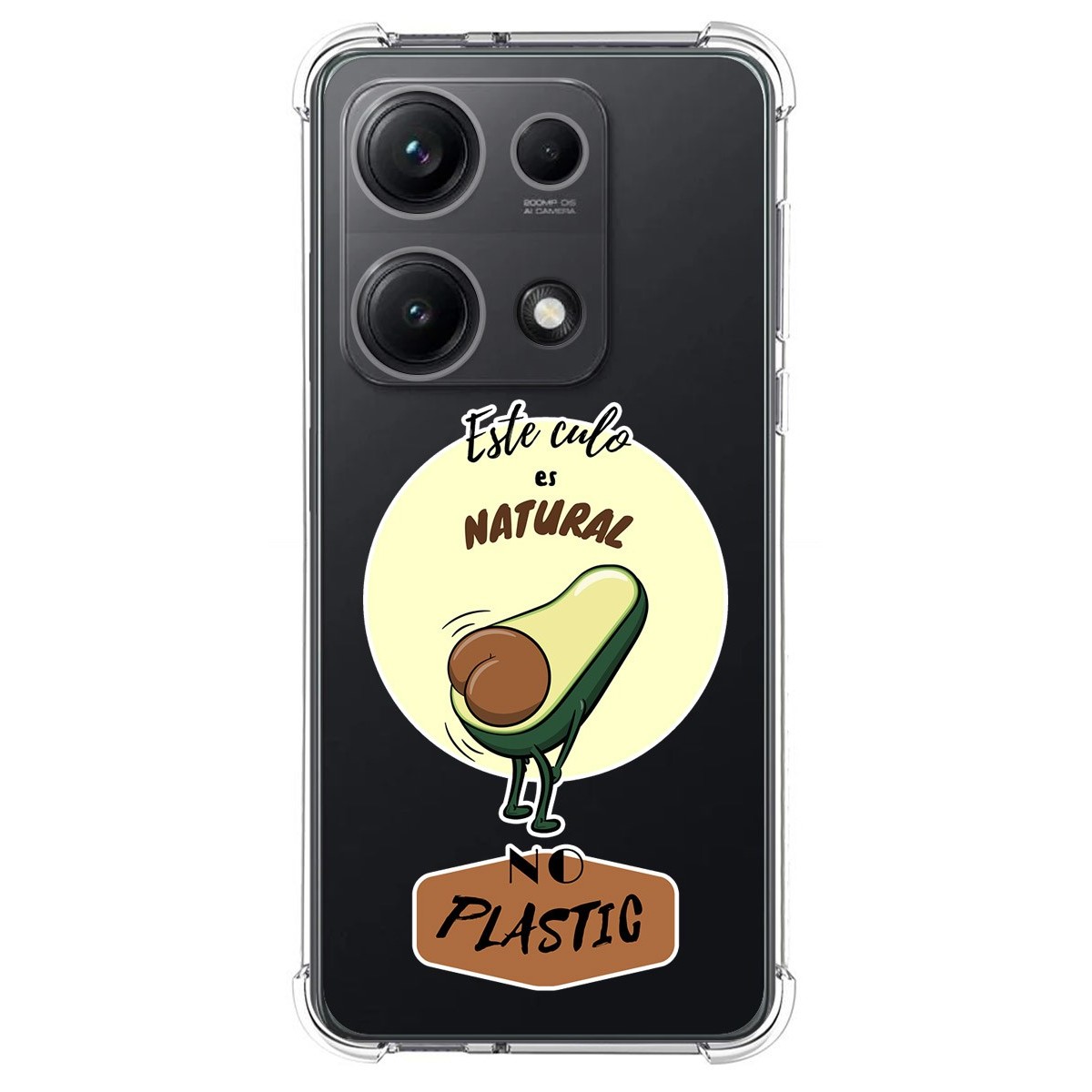 Funda Silicona Antigolpes para Xiaomi Redmi Note 14S diseño Culo Natural Dibujos