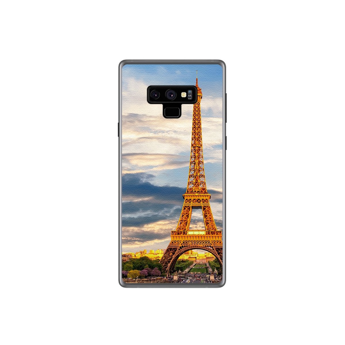 Funda Gel Tpu para Samsung Galaxy Note 9 Diseño Paris Dibujos