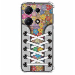 Funda Silicona Antigolpes para Xiaomi Redmi Note 14S diseño Zapatillas 05 Dibujos