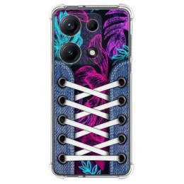 Funda Silicona Antigolpes para Xiaomi Redmi Note 14S diseño Zapatillas 07 Dibujos