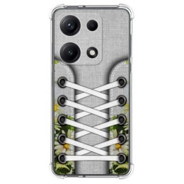 Funda Silicona Antigolpes para Xiaomi Redmi Note 14S diseño Zapatillas 08 Dibujos