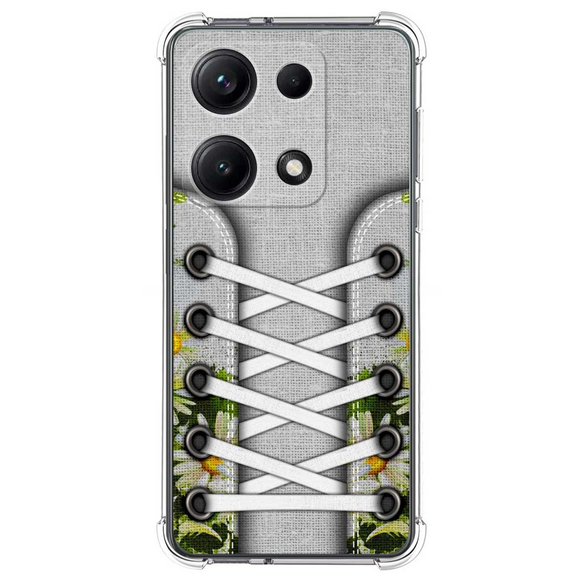 Funda Silicona Antigolpes para Xiaomi Redmi Note 14S diseño Zapatillas 08 Dibujos