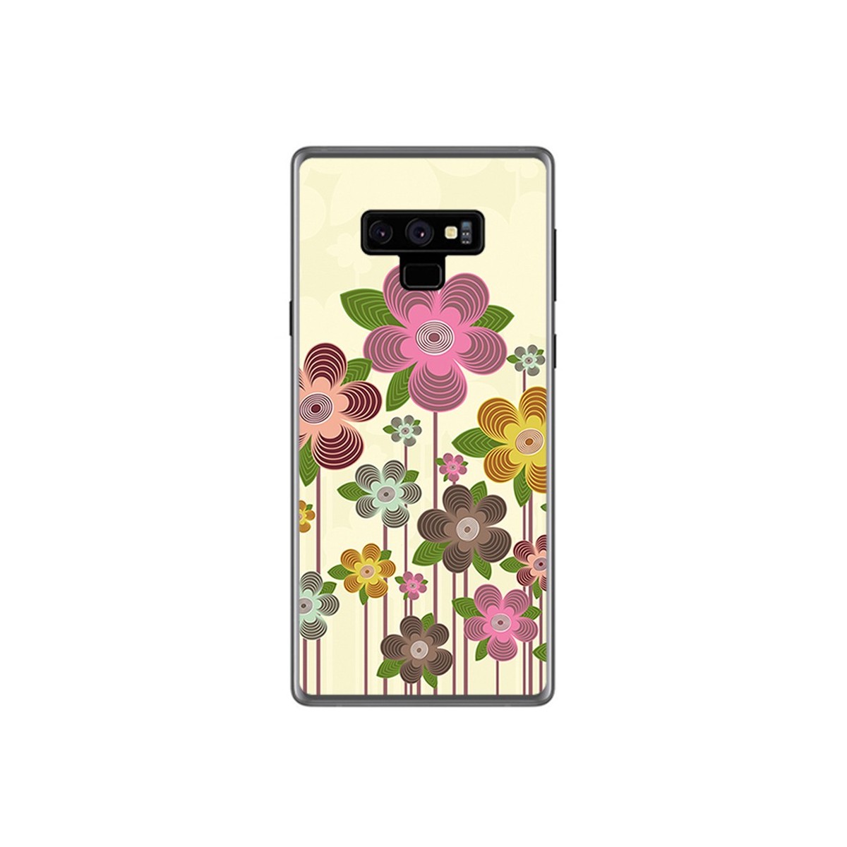Funda Gel Tpu para Samsung Galaxy Note 9 Diseño Primavera En Flor Dibujos