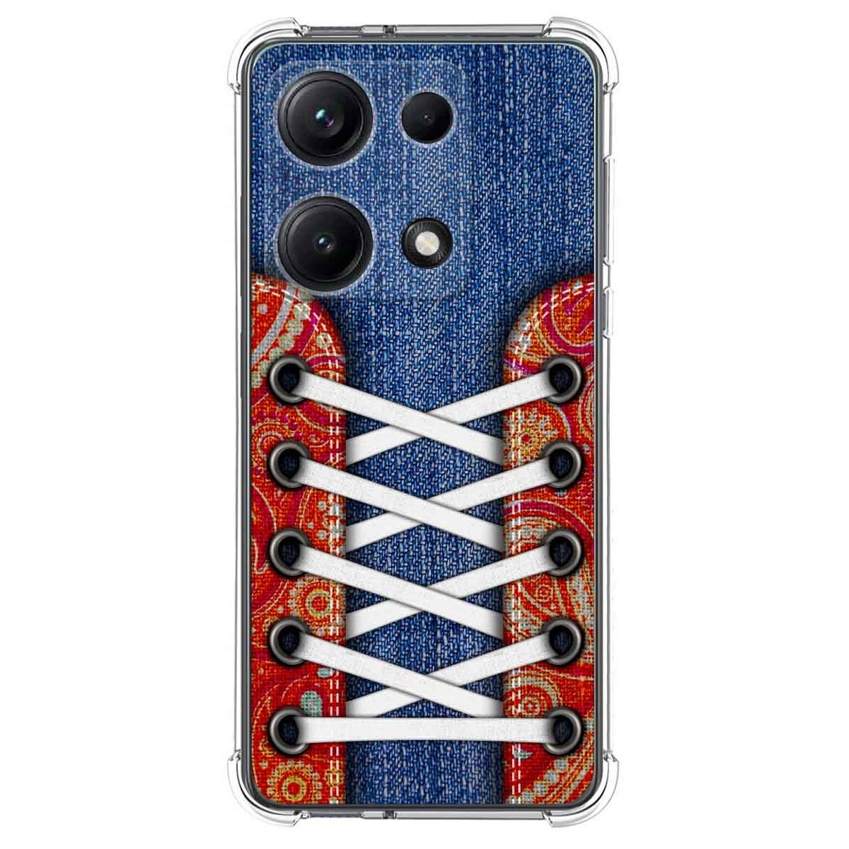 Funda Silicona Antigolpes para Xiaomi Redmi Note 14S diseño Zapatillas 11 Dibujos