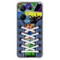 Funda Silicona Antigolpes para Xiaomi Redmi Note 14S diseño Zapatillas 14 Dibujos