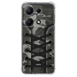Funda Silicona Antigolpes para Xiaomi Redmi Note 14S diseño Zapatillas 15 Dibujos