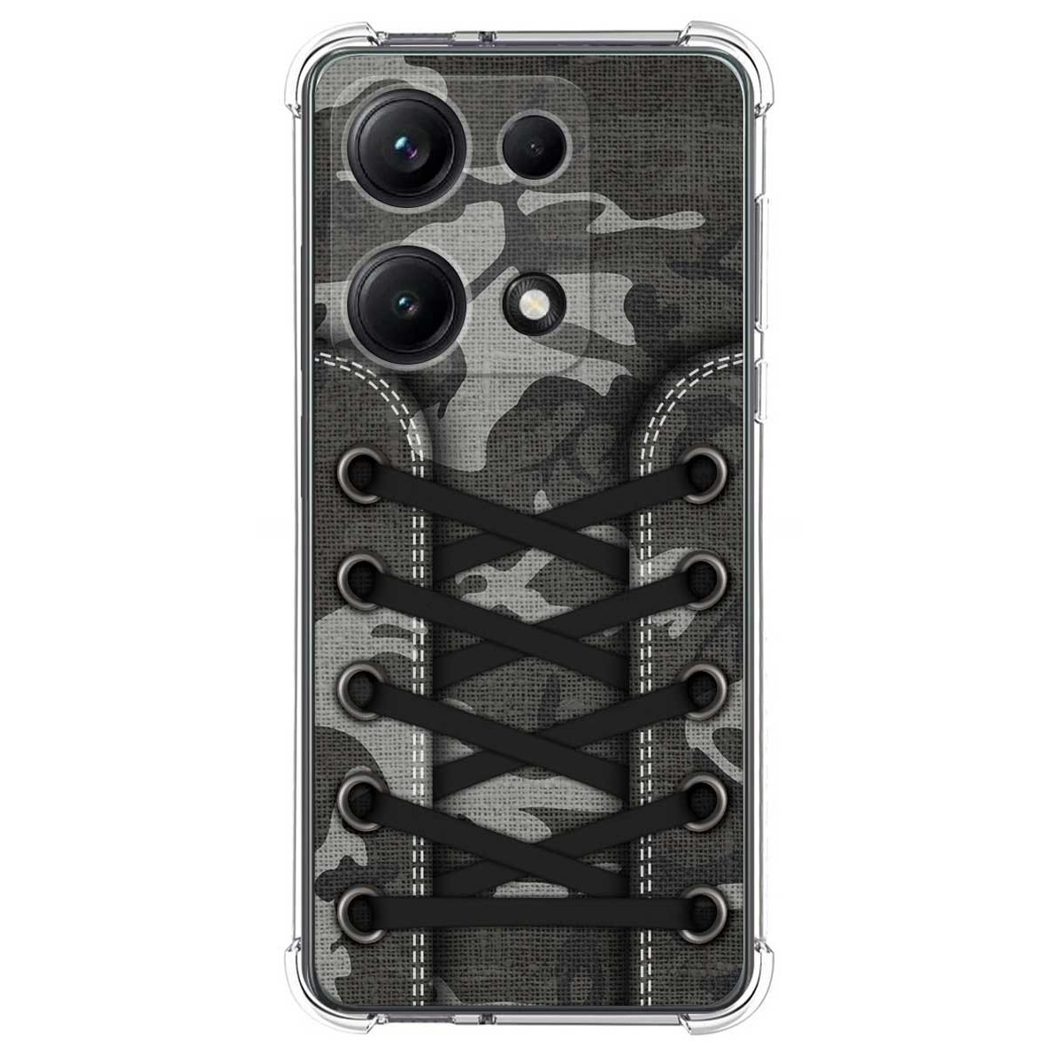 Funda Silicona Antigolpes para Xiaomi Redmi Note 14S diseño Zapatillas 15 Dibujos