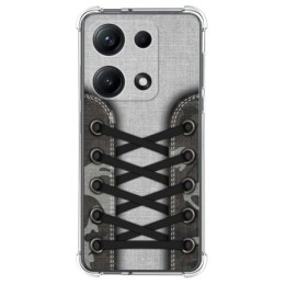 Funda Silicona Antigolpes para Xiaomi Redmi Note 14S diseño Zapatillas 16 Dibujos