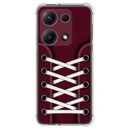 Funda Silicona Antigolpes para Xiaomi Redmi Note 14S diseño Zapatillas 17 Dibujos