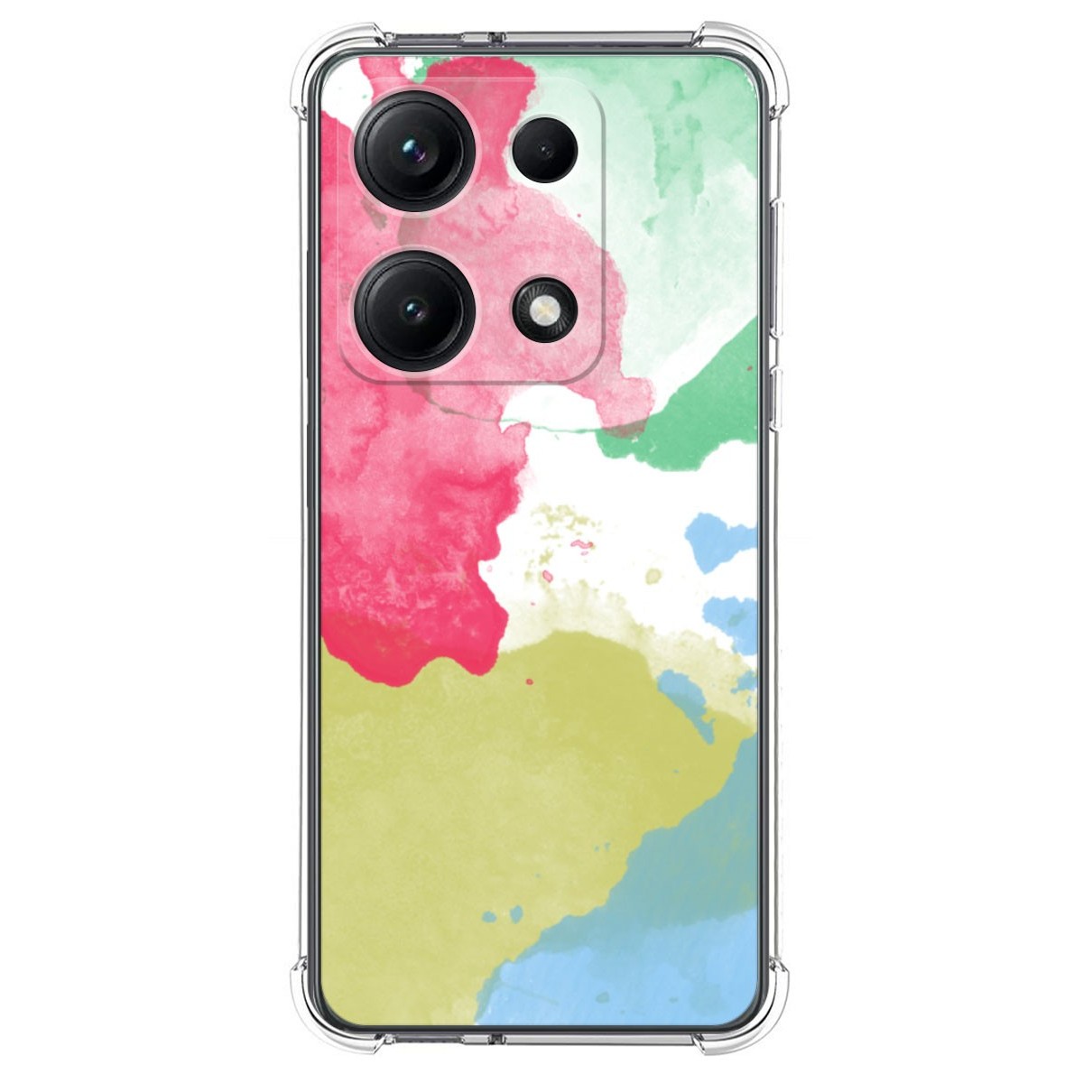 Funda Silicona Antigolpes para Xiaomi Redmi Note 14S diseño Acuarela 02 Dibujos