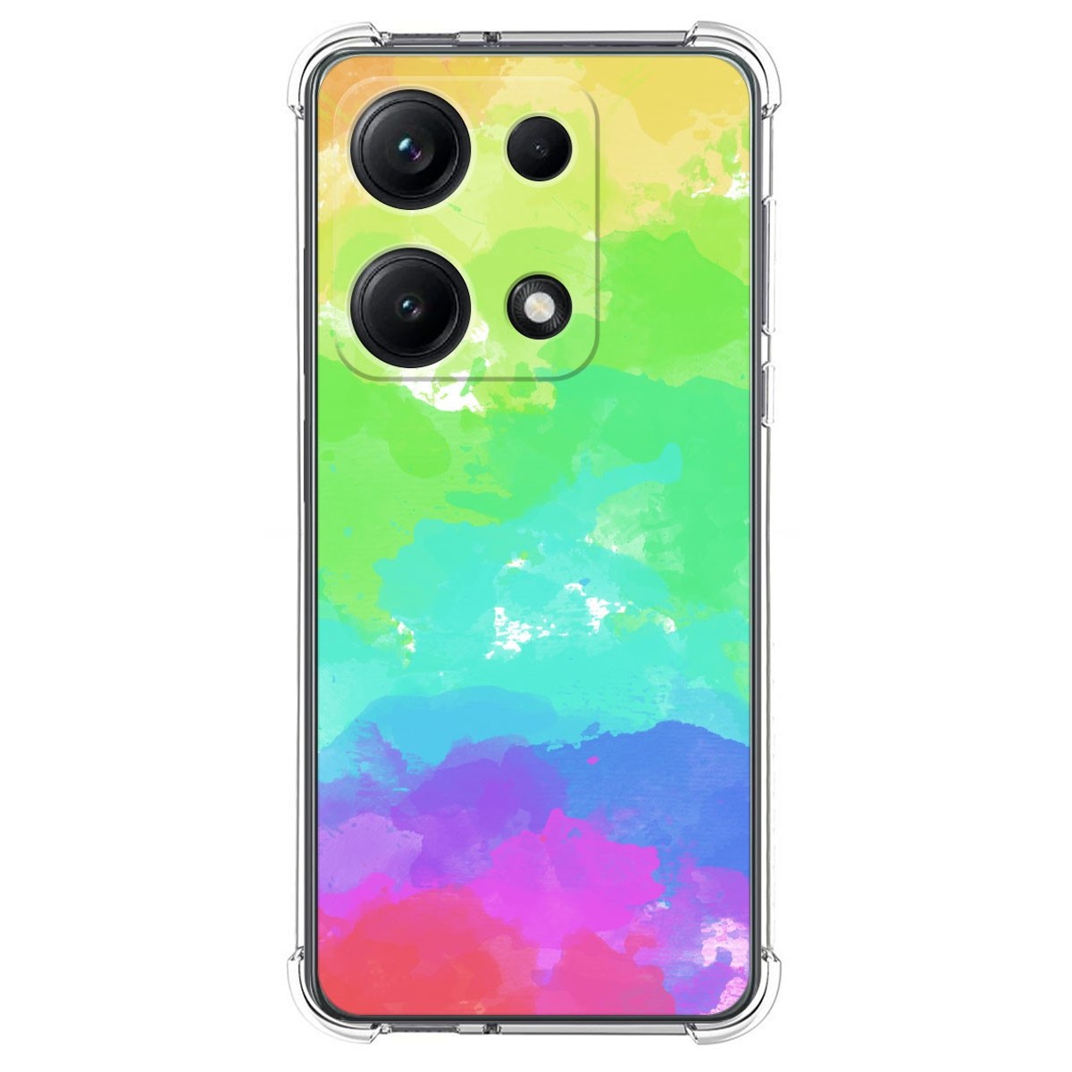 Funda Silicona Antigolpes para Xiaomi Redmi Note 14S diseño Acuarela 03 Dibujos
