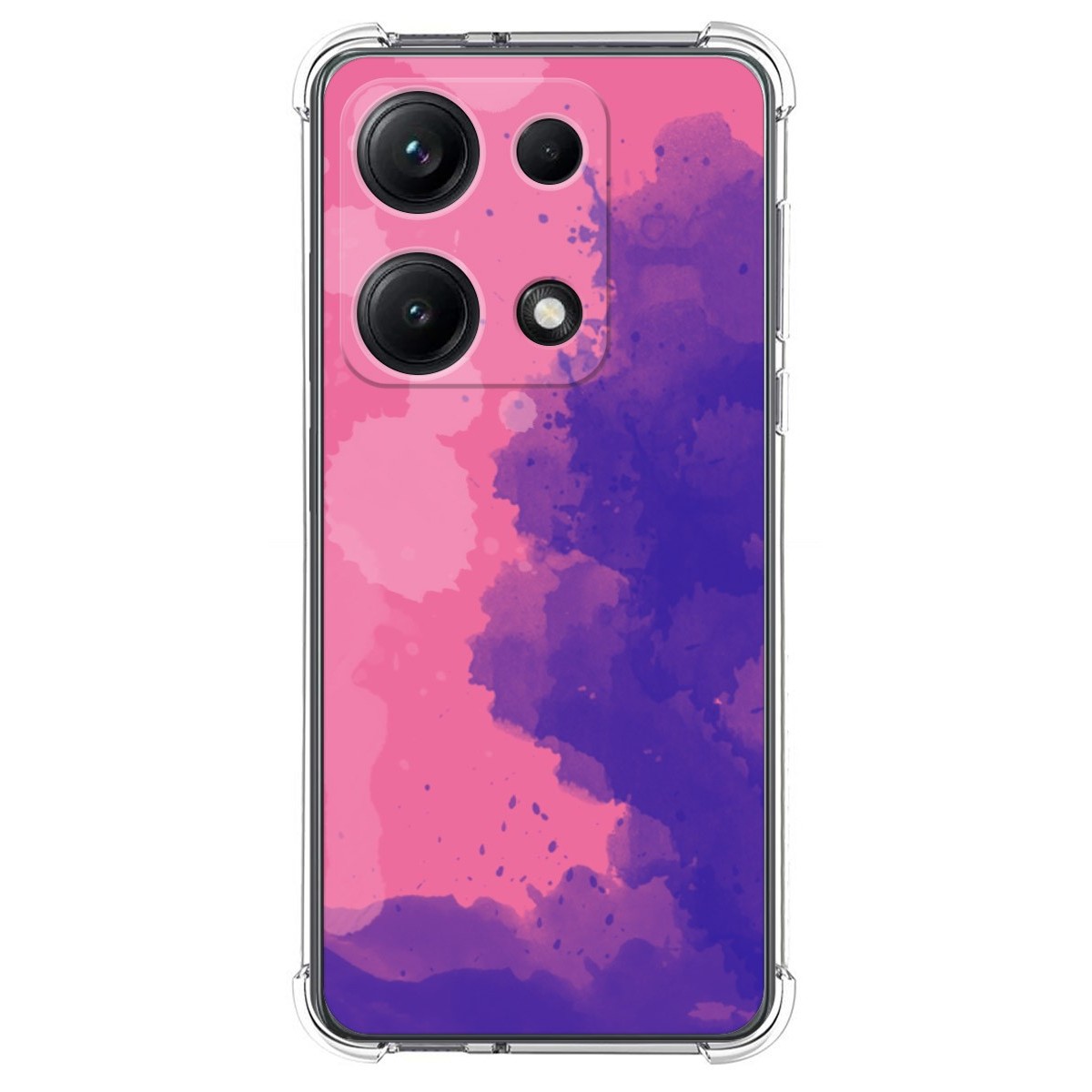 Funda Silicona Antigolpes para Xiaomi Redmi Note 14S diseño Acuarela 07 Dibujos