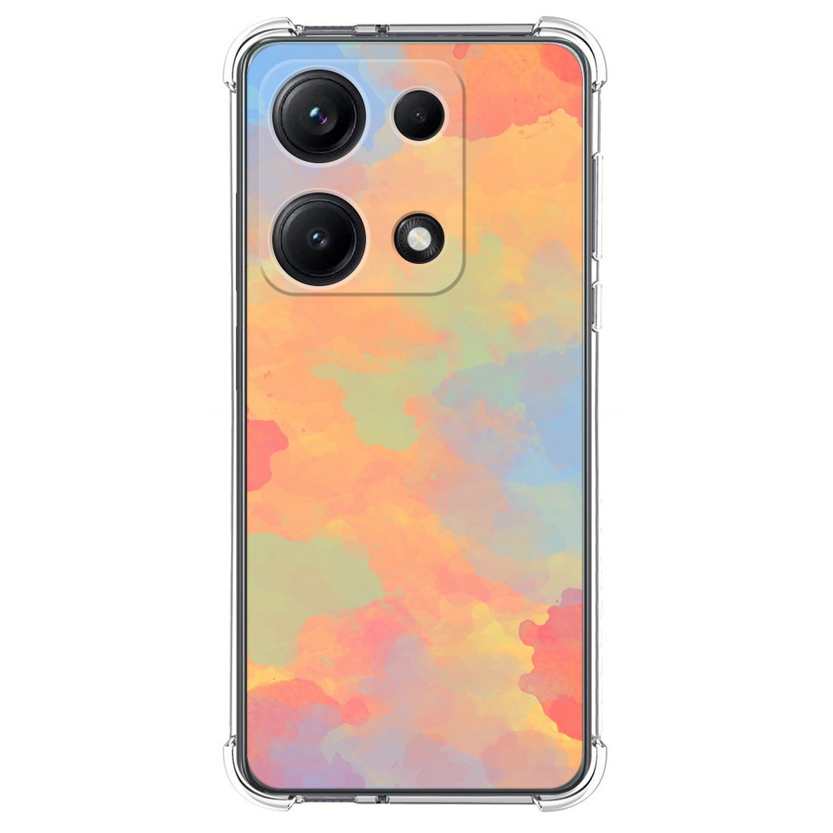 Funda Silicona Antigolpes para Xiaomi Redmi Note 14S diseño Acuarela 08 Dibujos