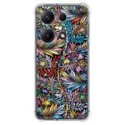 Funda Silicona Antigolpes para Xiaomi Redmi Note 14S diseño Flores 04 Dibujos