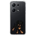 Funda Silicona Antigolpes para Xiaomi Redmi Note 14S diseño Perros 04 Dibujos