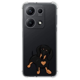Funda Silicona Antigolpes para Xiaomi Redmi Note 14S diseño Perros 04 Dibujos