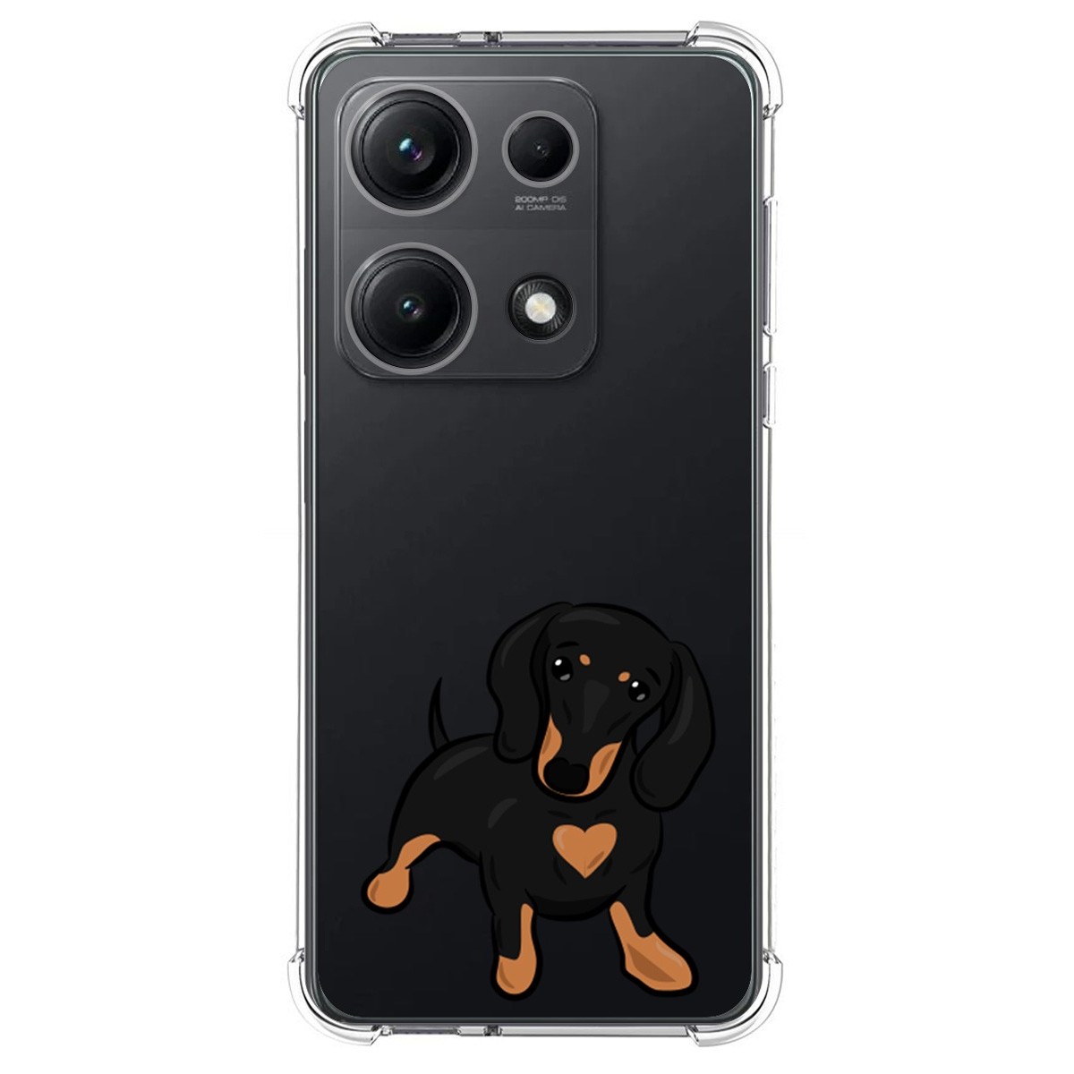 Funda Silicona Antigolpes para Xiaomi Redmi Note 14S diseño Perros 04 Dibujos