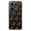 Funda Silicona Antigolpes para Xiaomi Redmi Note 14S diseño Perros 09 Dibujos