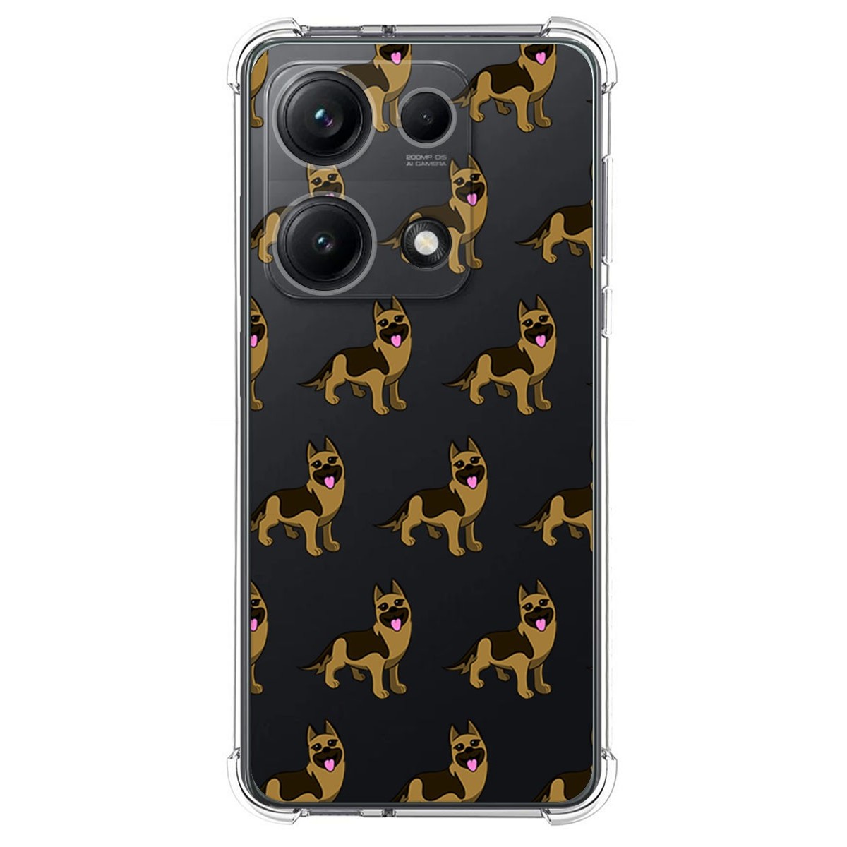 Funda Silicona Antigolpes para Xiaomi Redmi Note 14S diseño Perros 09 Dibujos