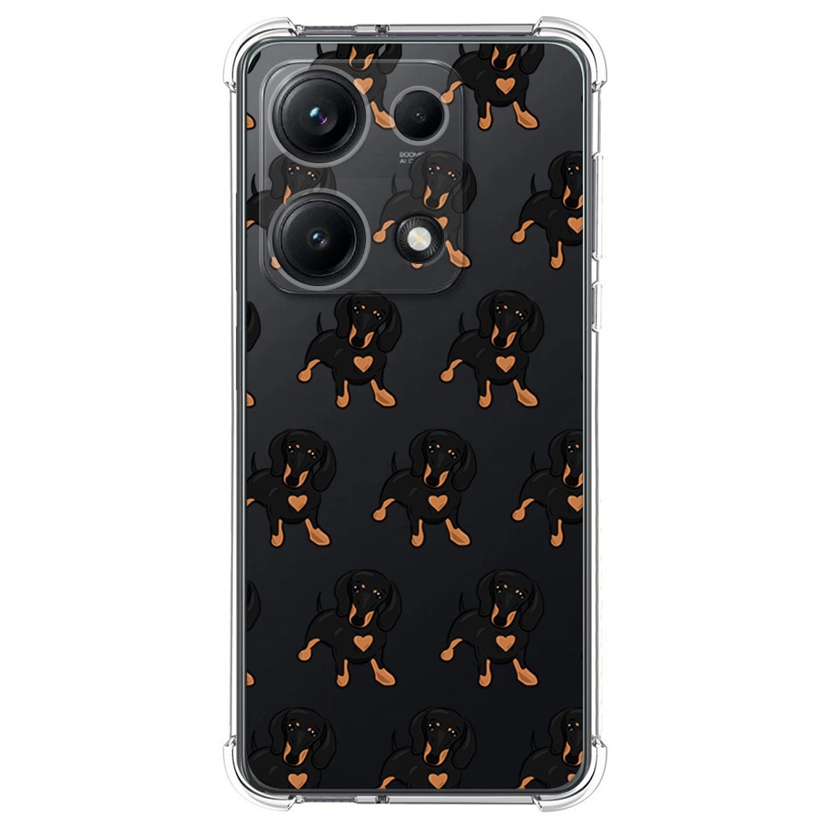 Funda Silicona Antigolpes para Xiaomi Redmi Note 14S diseño Perros 10 Dibujos