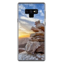 Funda Gel Tpu para Samsung Galaxy Note 9 Diseño Sunset Dibujos