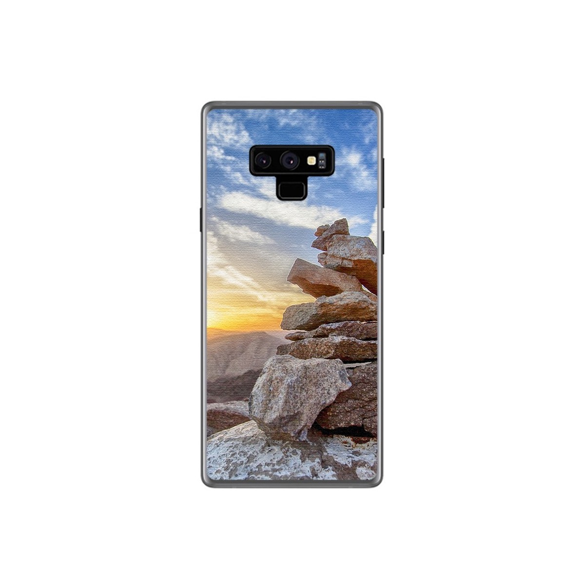 Funda Gel Tpu para Samsung Galaxy Note 9 Diseño Sunset Dibujos
