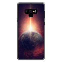 Funda Gel Tpu para Samsung Galaxy Note 9 Diseño Tierra Dibujos