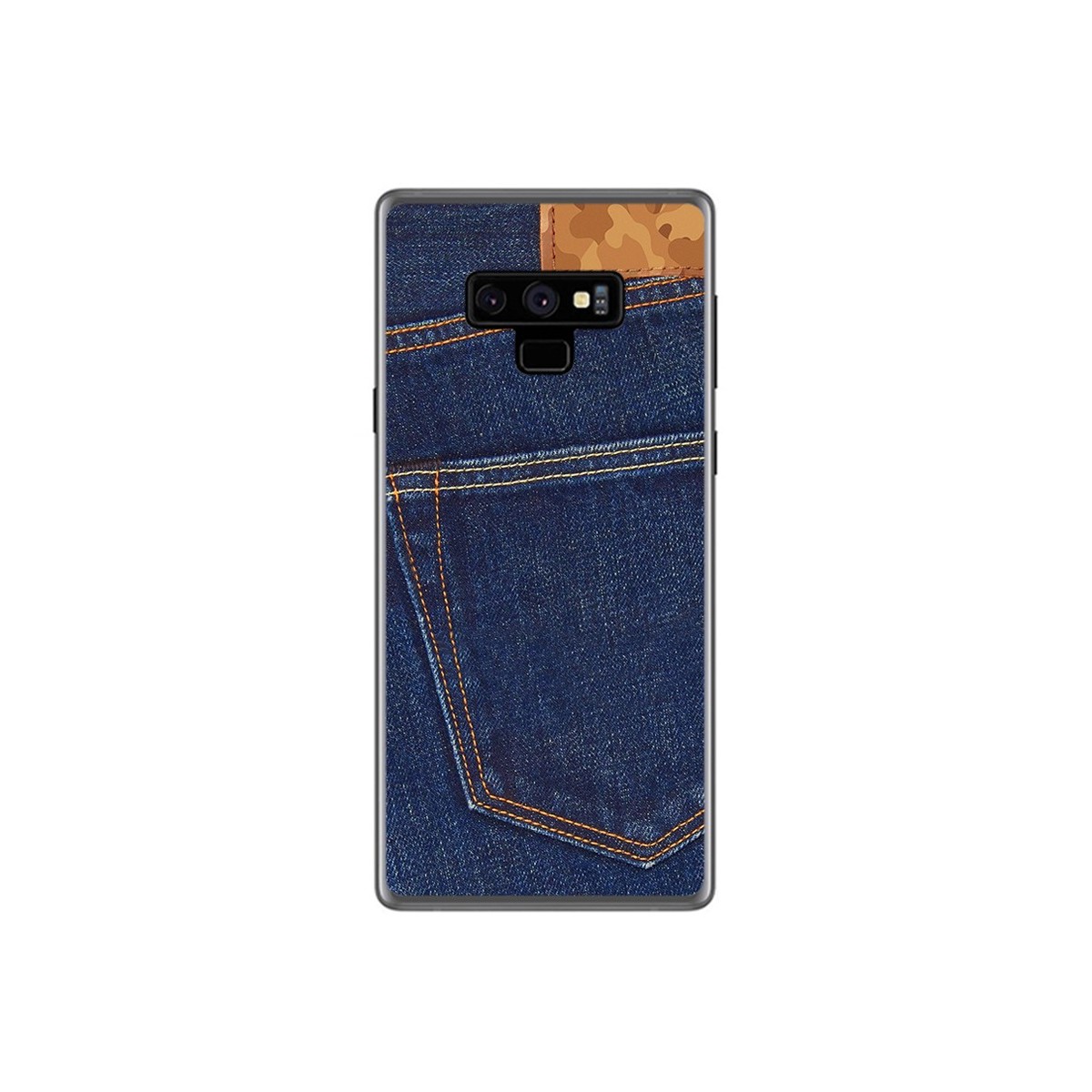 Funda Gel Tpu para Samsung Galaxy Note 9 Diseño Vaquero Dibujos
