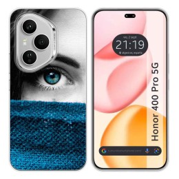 Funda Silicona para Huawei Honor 400 Pro 5G diseño Ojo Dibujos