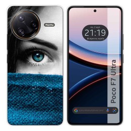 Funda Silicona para Xiaomi Poco F7 Ultra 5G diseño Ojo Dibujos