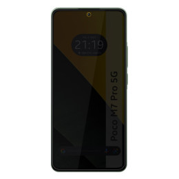 Protector Pantalla Hidrogel Privacidad Antiespías para Xiaomi Poco M7 Pro 5G 2