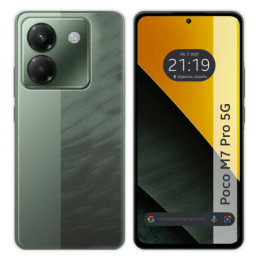 Funda Silicona Gel TPU Transparente para Xiaomi Poco M7 Pro 5G