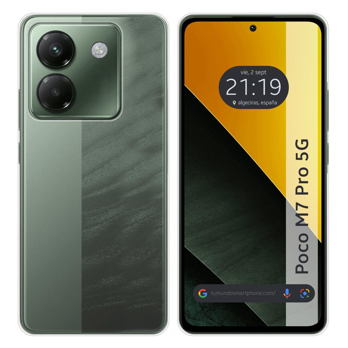 Funda Silicona Gel TPU Transparente para Xiaomi Poco M7 Pro 5G