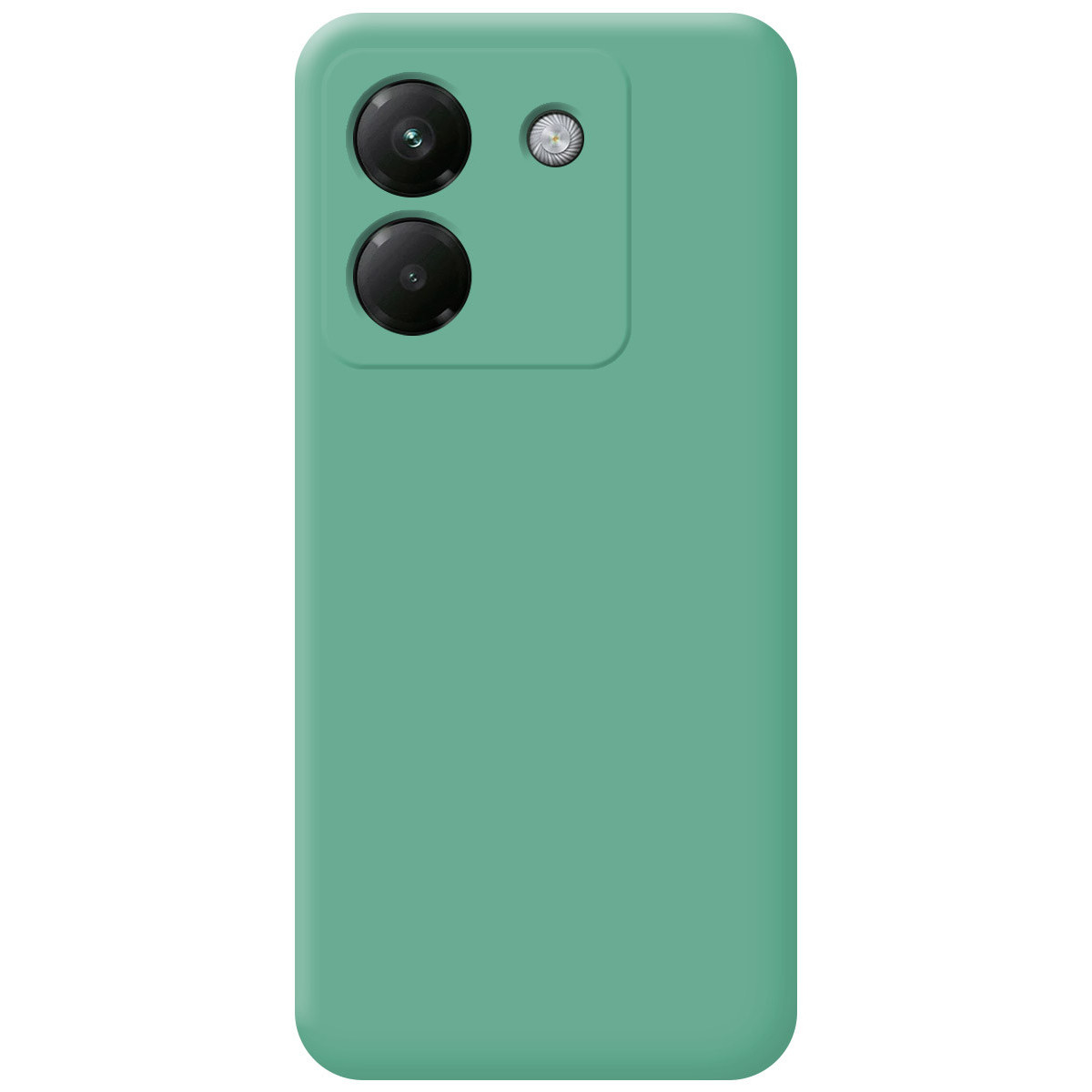 Funda Silicona Líquida Ultra Suave para Xiaomi Poco M7 Pro 5G color Verde