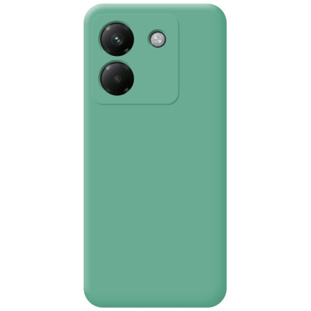 Funda Silicona Líquida Ultra Suave para Xiaomi Poco M7 Pro 5G color Verde