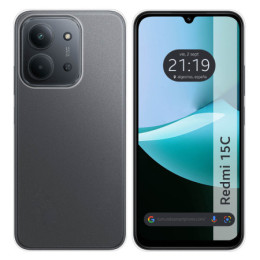 Funda Silicona Gel TPU Transparente para Xiaomi Redmi 15C 4G / 5G