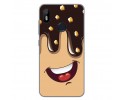 Funda Gel Tpu para Bq Aquaris C Diseño Helado Chocolate Dibujos
