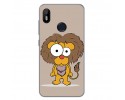 Funda Gel Tpu para Bq Aquaris C Diseño Leon Dibujos