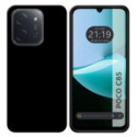 Funda Silicona Gel TPU Negra para Xiaomi Poco C85