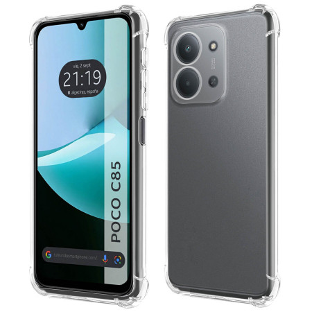Funda Silicona Antigolpes Transparente para Xiaomi Poco C85