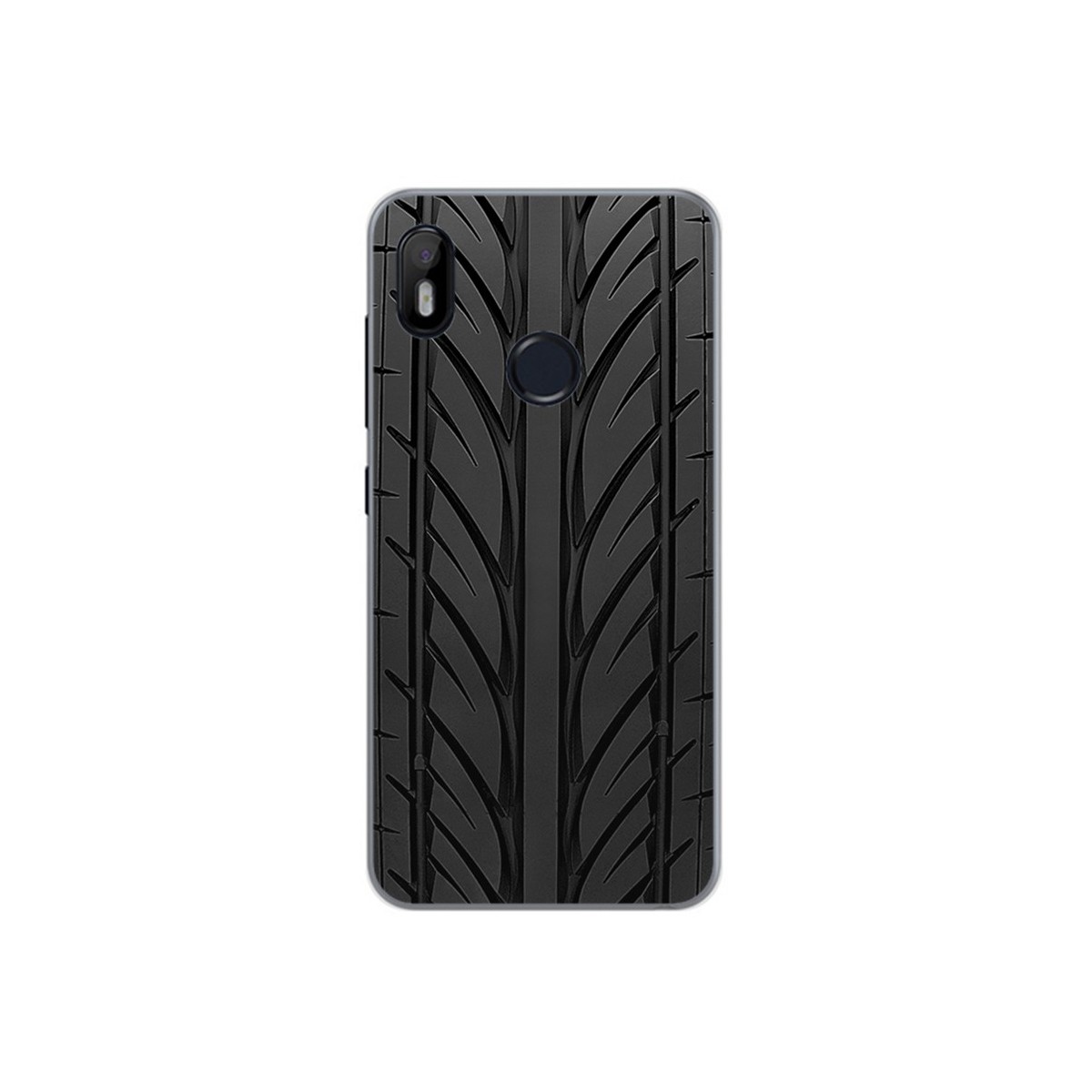 Funda Gel Tpu para Bq Aquaris C Diseño Neumatico Dibujos