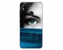 Funda Gel Tpu para Bq Aquaris C Diseño Ojo Dibujos