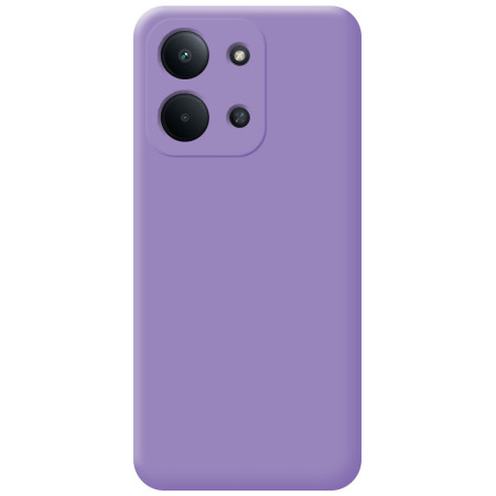 Funda Silicona Líquida Ultra Suave para Xiaomi Poco C85 color Morada