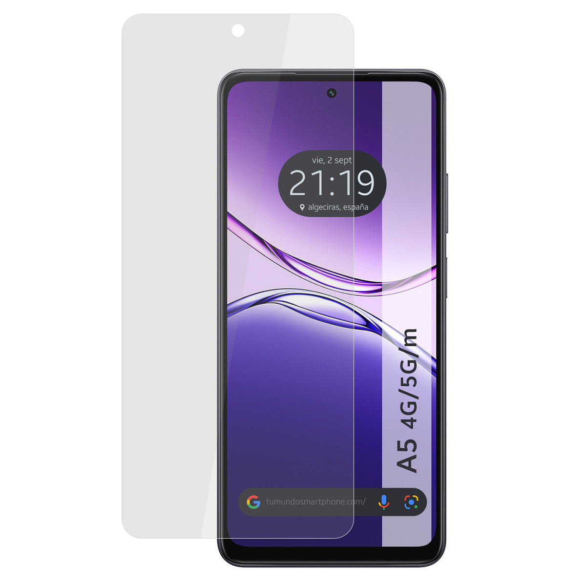 Protector Pantalla Hidrogel Mate Antihuellas para Oppo A5m / A5 4G / 5G