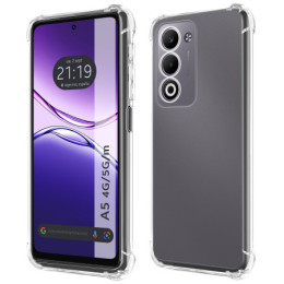 Funda Silicona Antigolpes Transparente para Oppo A5m / A5 4G / 5G